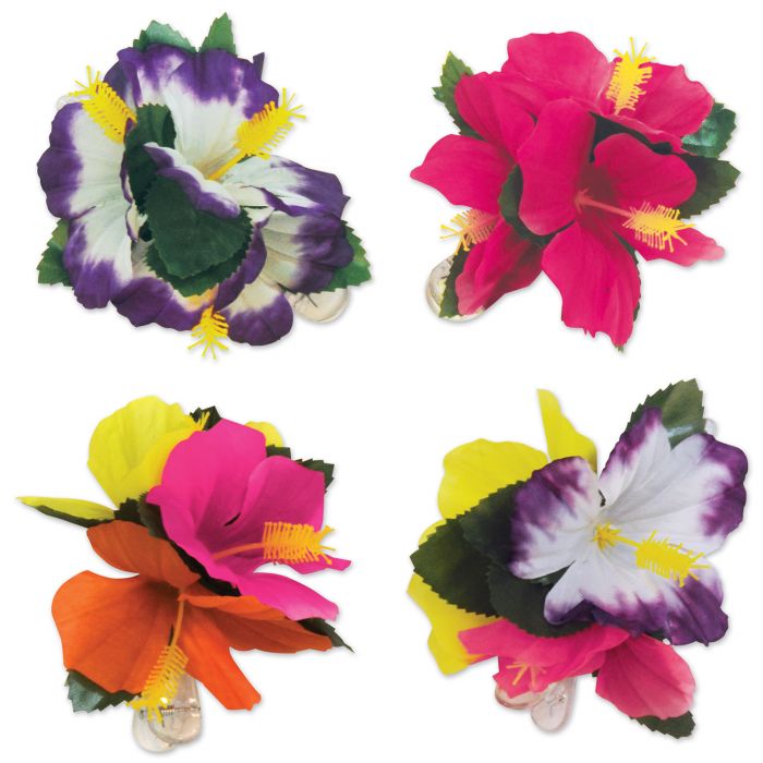 Tropical Hair Clips | Luau