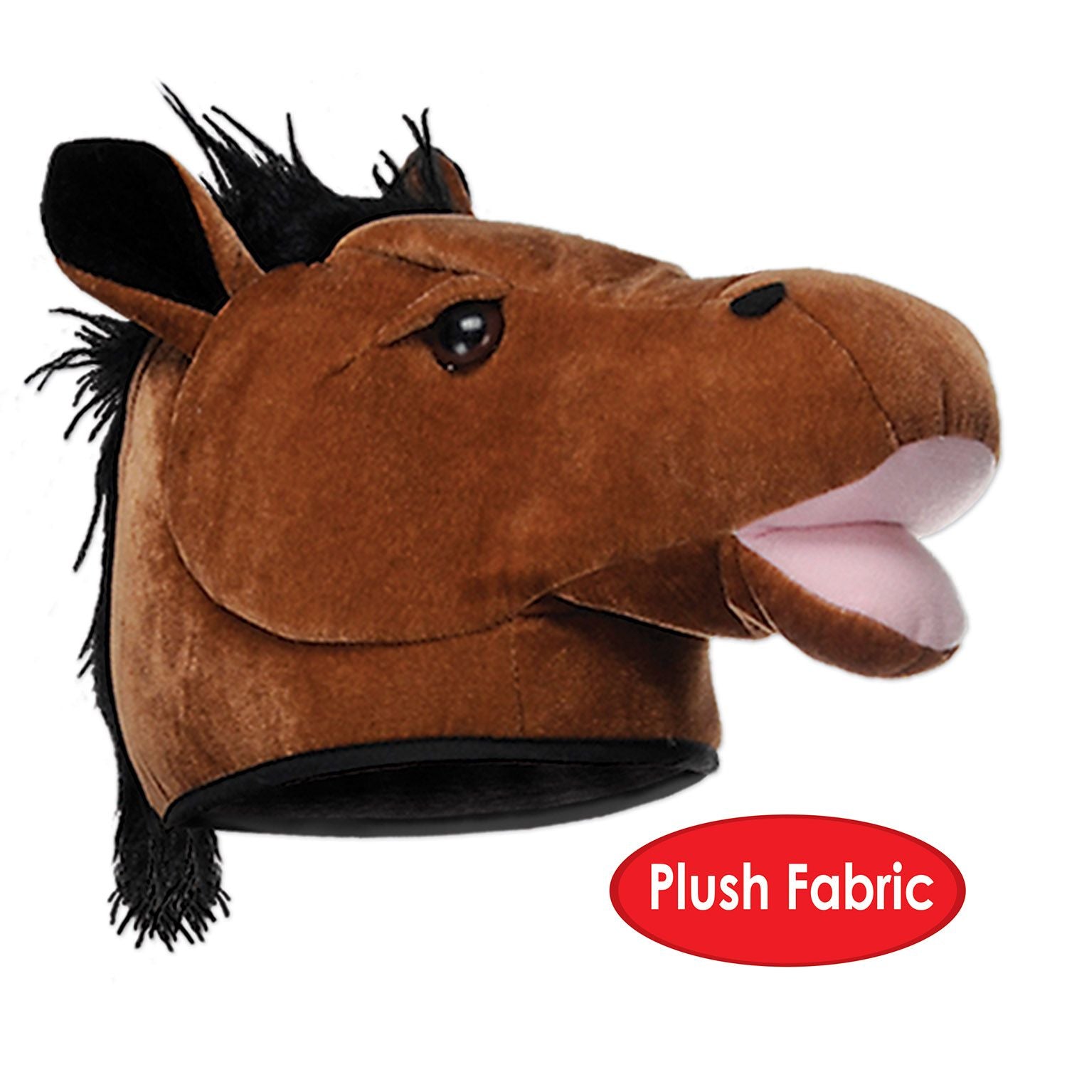 Plush Horse Head Hat