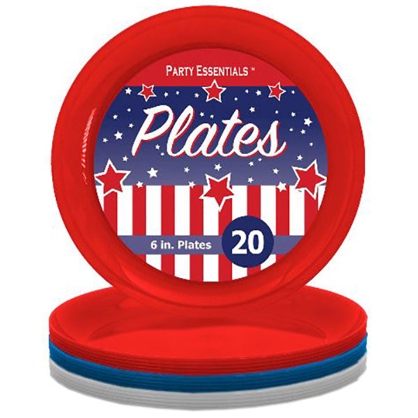 patriotic plates