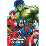 Avengers Postcard Invitations