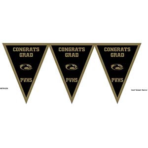 High School Pennant Banner | Graduation