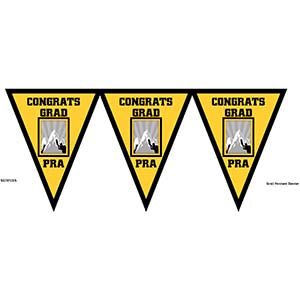 High School Pennant Banner | Graduation