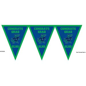 High School Pennant Banner | Graduation