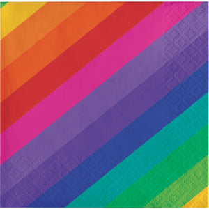 Rainbow Beverage Napkins | Pride