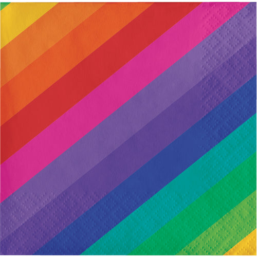 Rainbow Beverage Napkins | Pride
