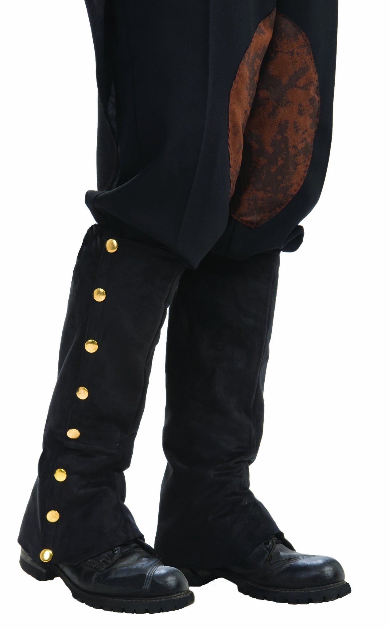 Steampunk Suede Spats | Adult