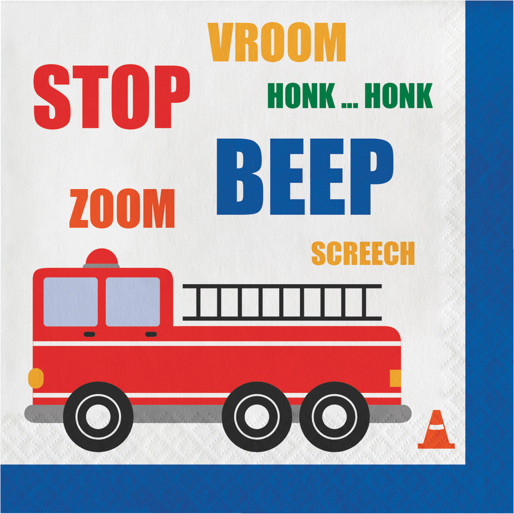 Traffic Jam Luncheon Napkins 16ct | Kid's Birthday