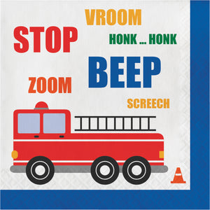 Traffic Jam Luncheon Napkins 16ct | Kid's Birthday