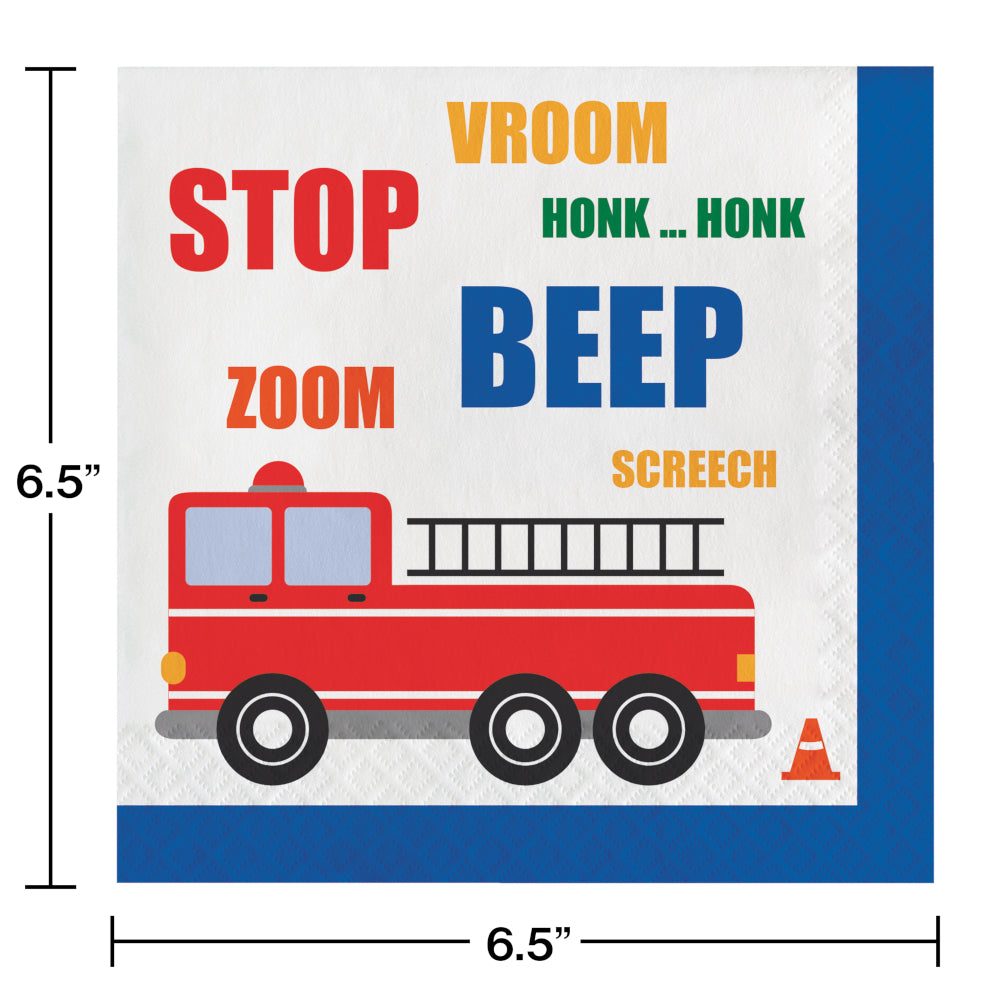 Traffic Jam Luncheon Napkins 16ct | Kid's Birthday