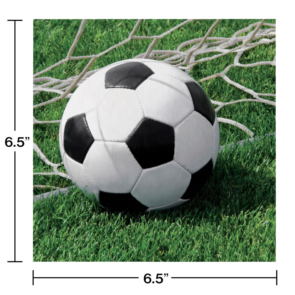 Sports Fanatic-Soccer Lunch Napkin 16ct | Sports
