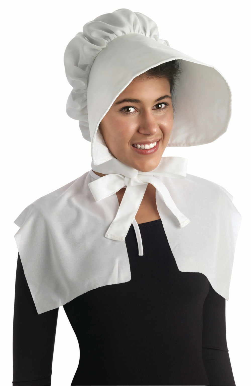 white bonnet