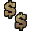 Glitter Gold Dollar Sign  Pasties by Pastease®