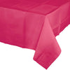 Hot Magenta Rectangular Paper Table Cover | Solids