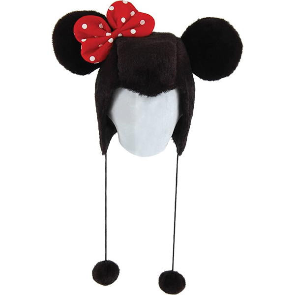 Minnie Mouse Hoodie Hat - Elope Inc.