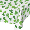 Shamrock Plastic Table Cover | St. Patrick's Day