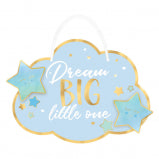 Blue Baby Shower "Oh Baby" Hanging Sign | Baby Shower
