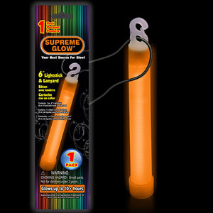 Supreme Glow 6" Lightstick & Lanyard