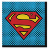 Superman Justice League Heroes Unite Luncheon Napkins