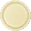 Ivory 7in Paper Plates 24ct | Solids