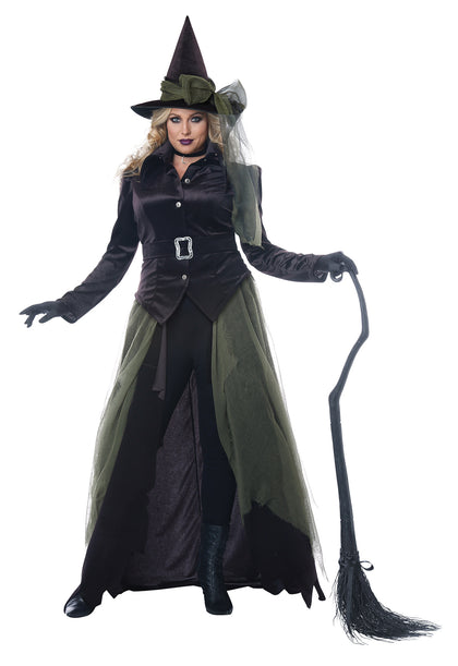 Black and Green Witch