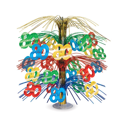80th Birthday Cascade Centerpiece