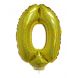 Holographic Gold 16in Air Filled Mylar Number