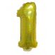 Holographic Gold 16in Air Filled Mylar Number