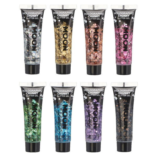 Holographic Chunky Glitter Gel | Clamshell