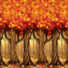 Fall Trees Backdrop 4' x 30' | Thanksgiving