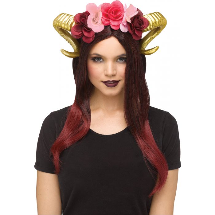 Horn Flower Headpiece Adult