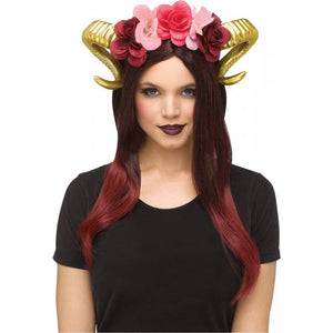 Horn Flower Headpiece Adult