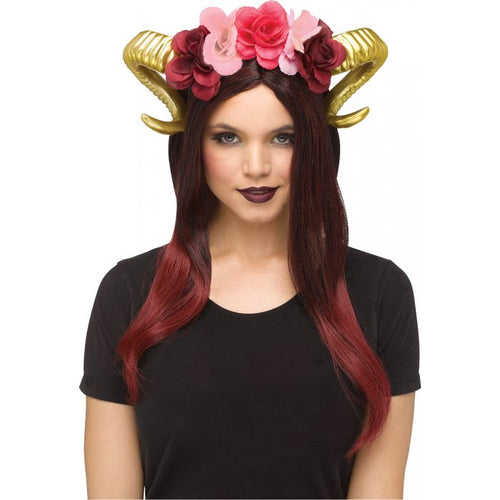 Horn Flower Headpiece Adult