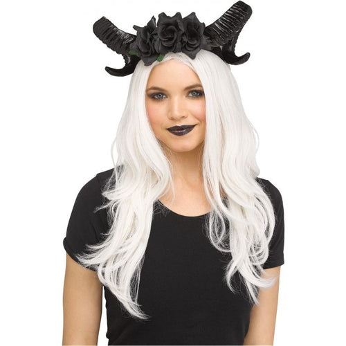 Horn Flower Headpiece Adult