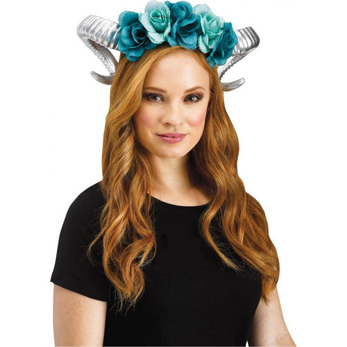 Horn Flower Headpiece Adult