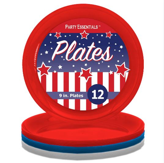 Patriotic Party Plates - 9"