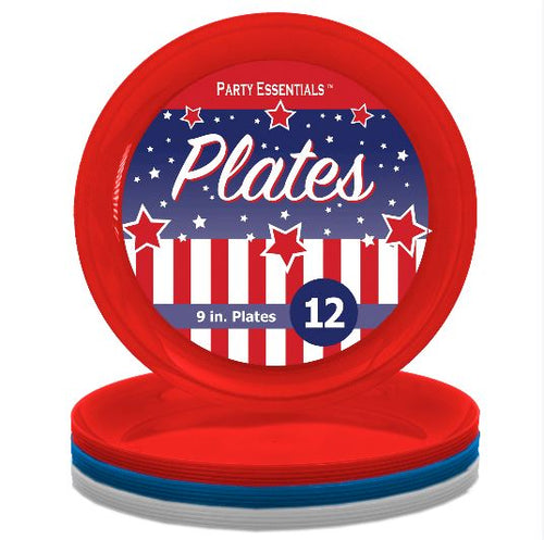 Patriotic Party Plates - 9"