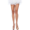 Fence Net Pantyhose - White