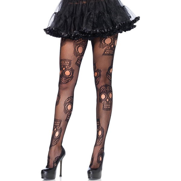 Sugar Skull Fishnets