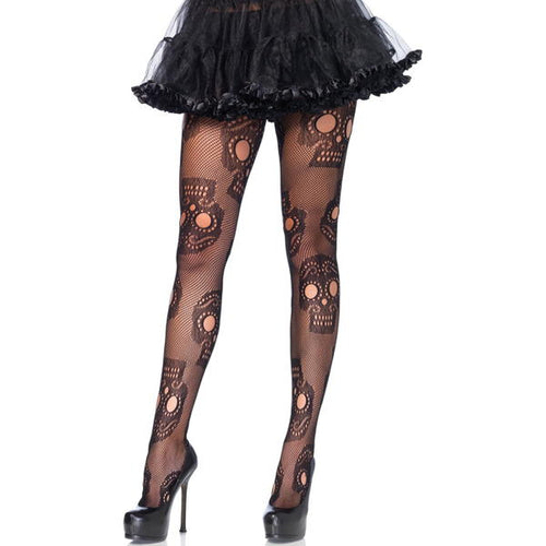 Sugar Skull Fishnets