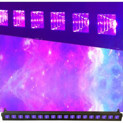 black light glow blue light