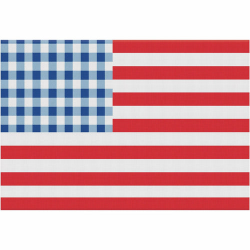 American Flag Placemat