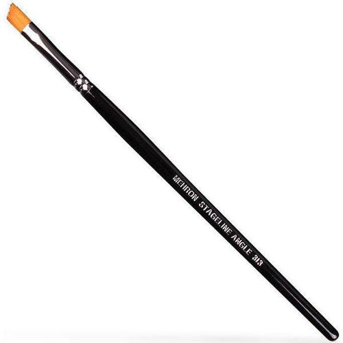 angled makeup brush