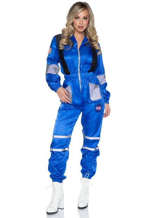 Blue Space Mission Jumpsuit