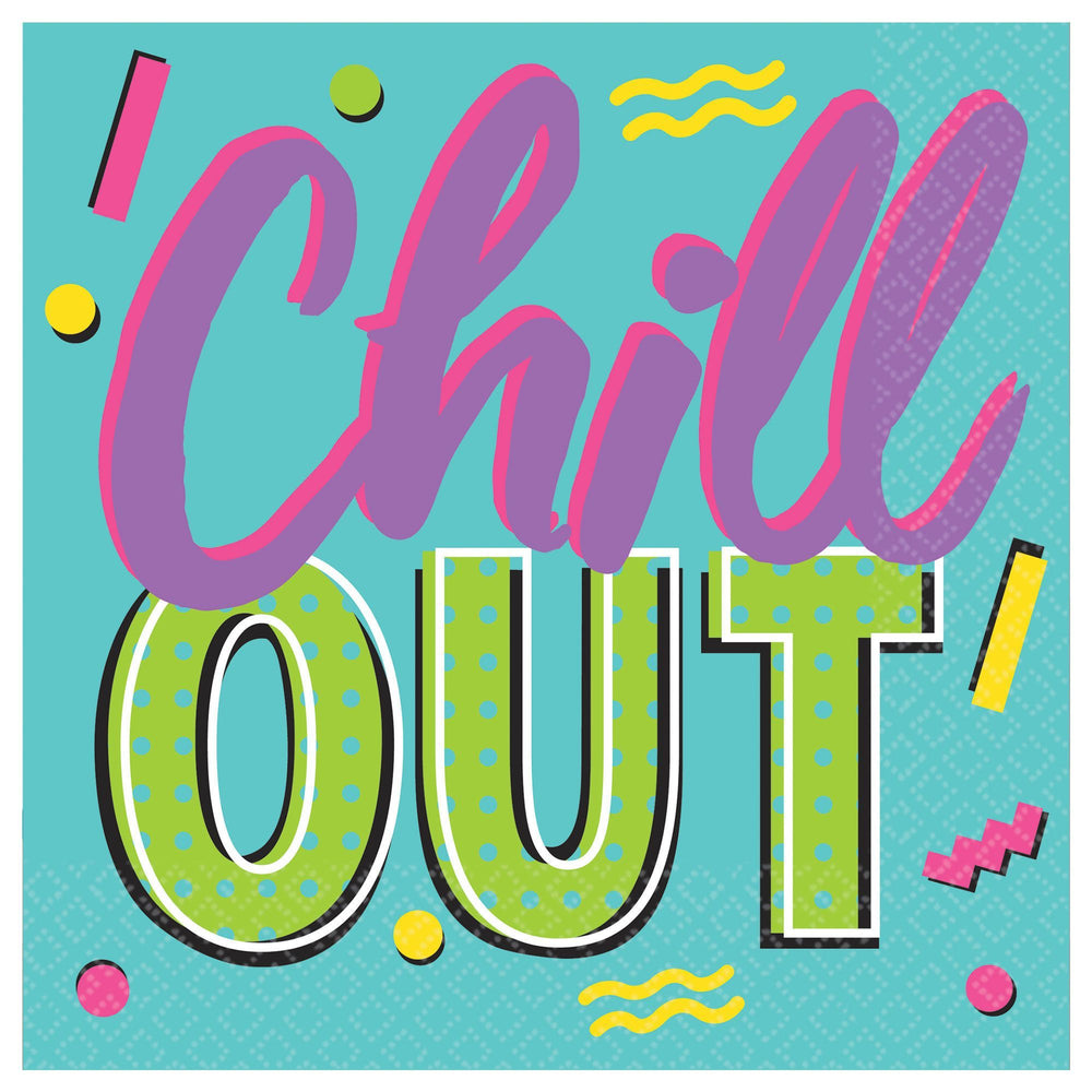 16 Chill Out Napkins per package