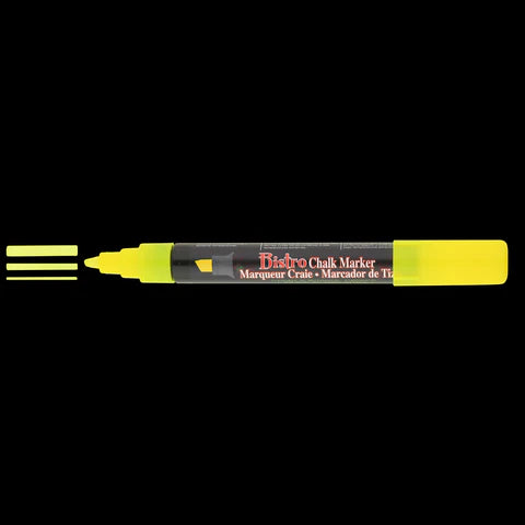 BISTRO CHALK FLUORESCENT CHISEL TIP