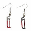 Bloody Hacksaw Earrings | Halloween