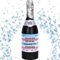 Gender Reveal Champagne Confetti Popper