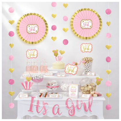 It's a Girl Baby Shower Decorating Kit | Baby Shower