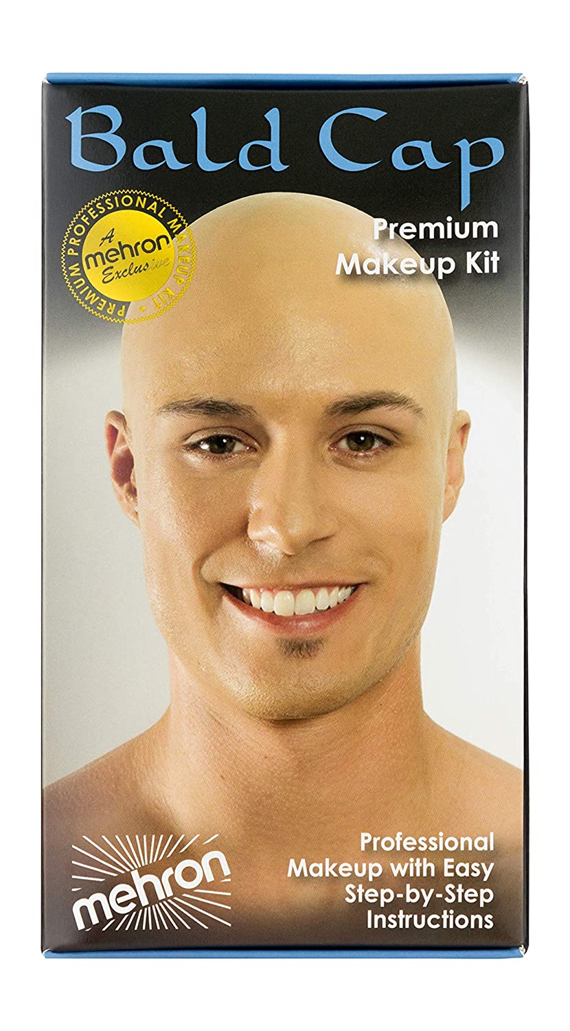 Mehron Bald Cap Makeup Kit
