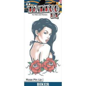 Pin Up Biker Tattoo